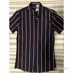 NEW! TopMan Fitted Striped Shirt